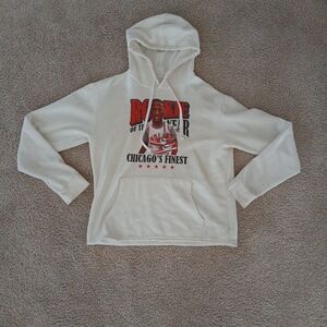 White Graphic Hoodie